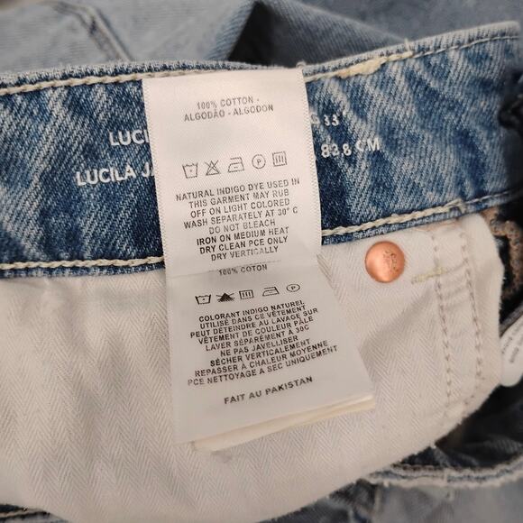 DL1961 Lucila Wide Leg Jeans 26 - Picture 8 of 8